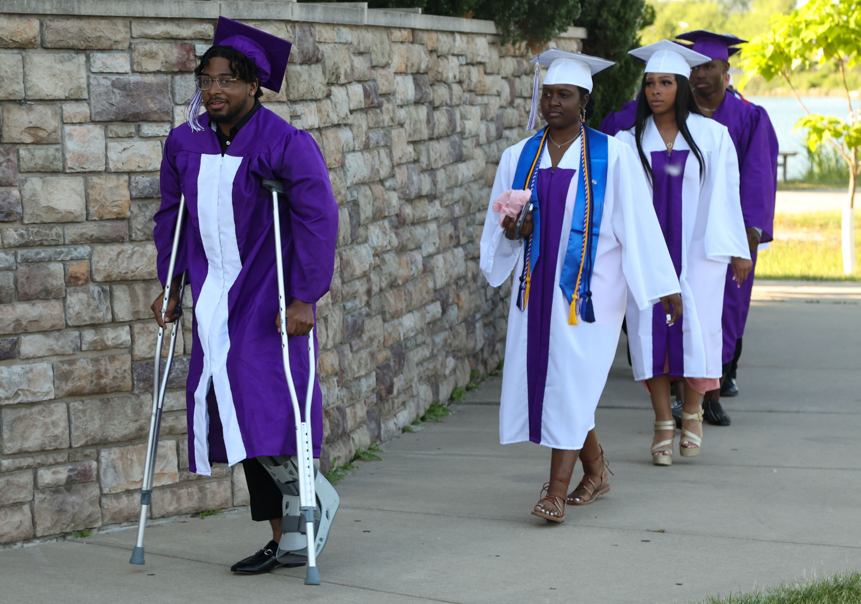 Commencement ceremony for Hammond High School
